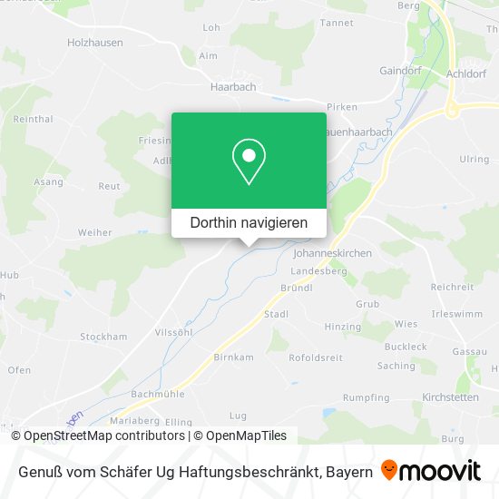 Genuß vom Schäfer Ug Haftungsbeschränkt Karte