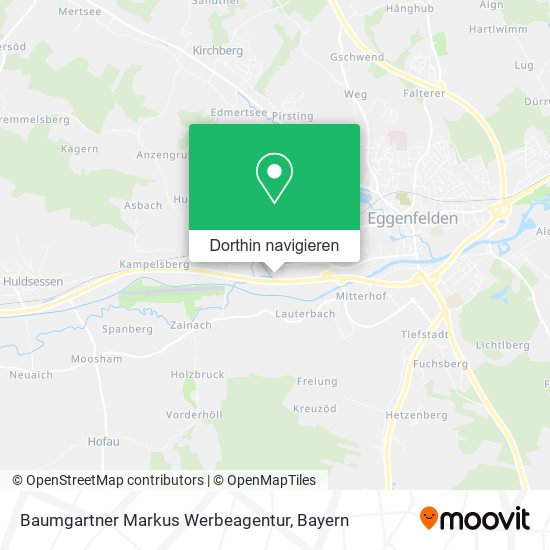 Baumgartner Markus Werbeagentur Karte