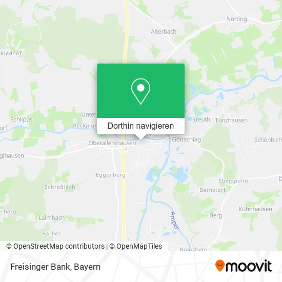 Freisinger Bank Karte