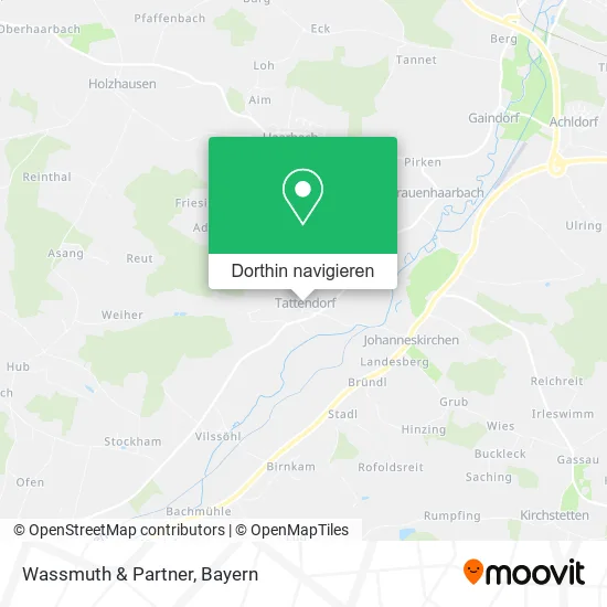 Wassmuth & Partner Karte