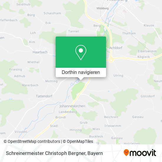 Schreinermeister Christoph Bergner Karte