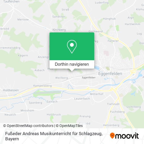Fußeder Andreas Musikunterricht für Schlagzeug Karte