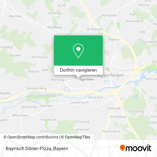 Bayrisch Döner-Pizza Karte