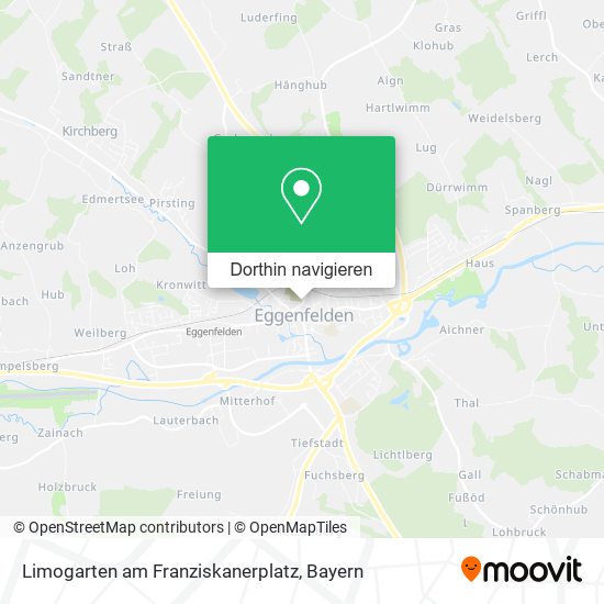 Limogarten am Franziskanerplatz Karte