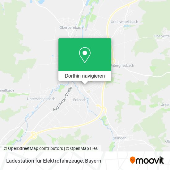 Ladestation für Elektrofahrzeuge Karte