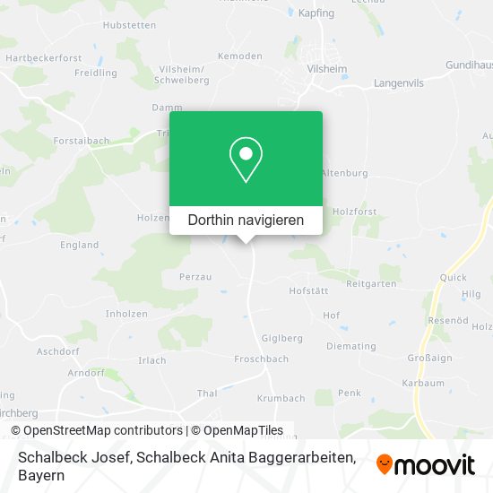Schalbeck Josef, Schalbeck Anita Baggerarbeiten Karte