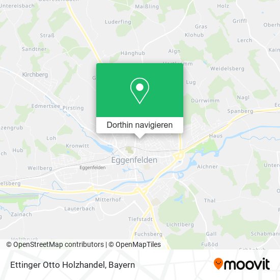 Ettinger Otto Holzhandel Karte