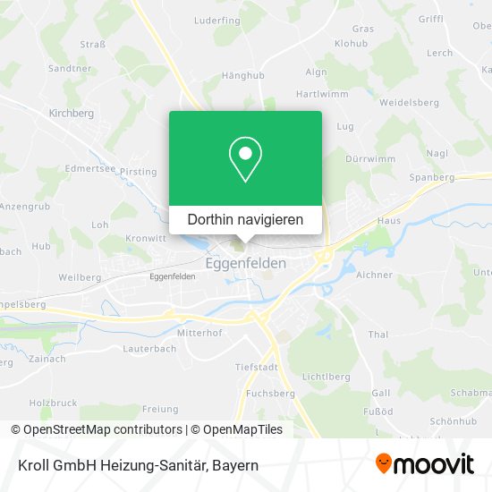 Kroll GmbH Heizung-Sanitär Karte