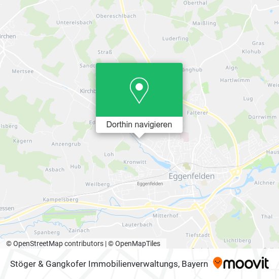 Stöger & Gangkofer Immobilienverwaltungs Karte