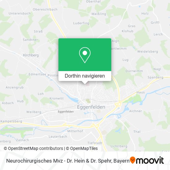 Neurochirurgisches Mvz - Dr. Hein & Dr. Spehr Karte