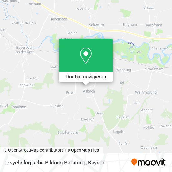 Psychologische Bildung Beratung Karte