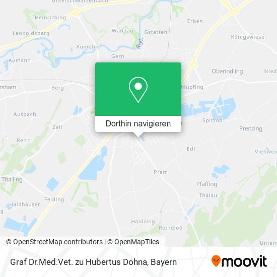 Graf Dr.Med.Vet. zu Hubertus Dohna Karte