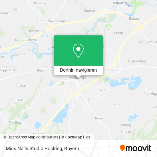 Miss Nails Studio Pocking Karte