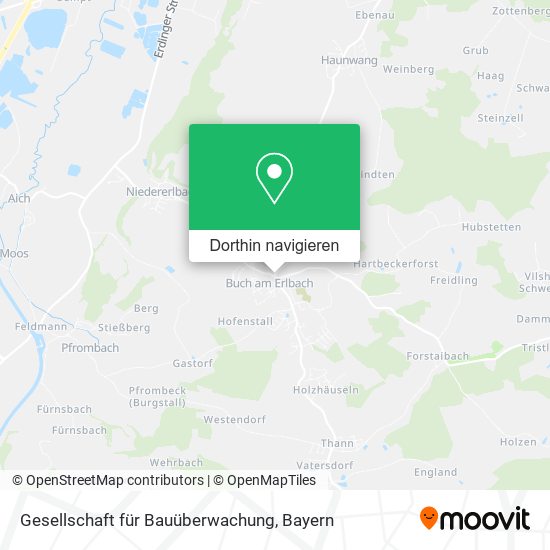 Gesellschaft für Bauüberwachung Karte