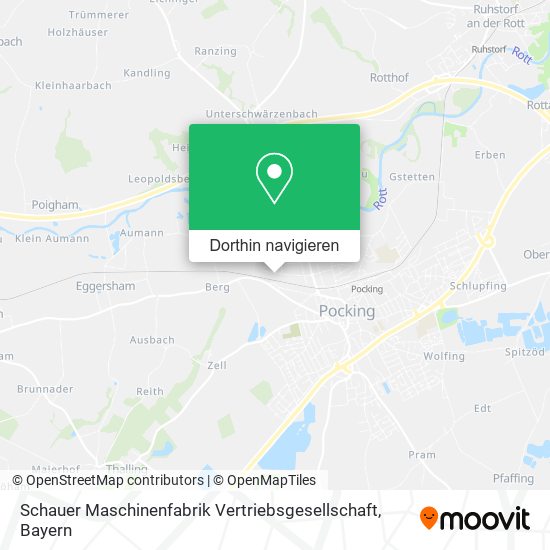 Schauer Maschinenfabrik Vertriebsgesellschaft Karte
