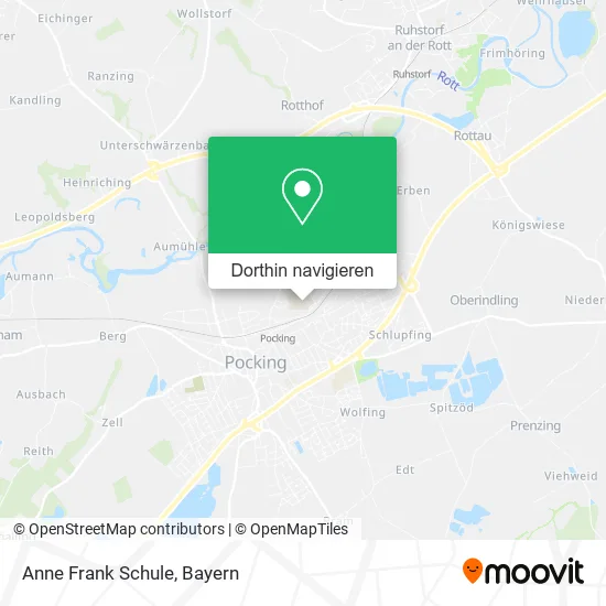 Anne Frank Schule Karte