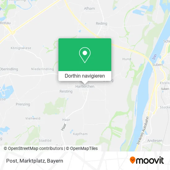 Post, Marktplatz Karte