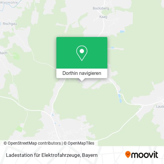 Ladestation für Elektrofahrzeuge Karte