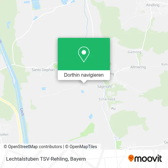 Lechtalstuben TSV-Rehling Karte