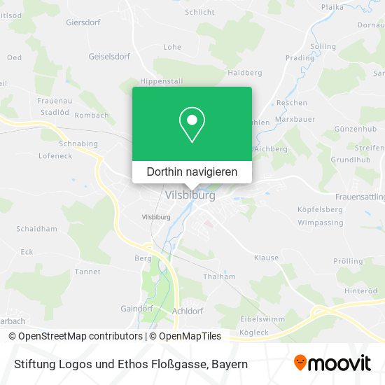 Stiftung Logos und Ethos Floßgasse Karte
