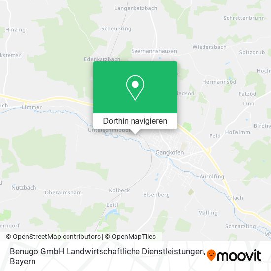 Benugo GmbH Landwirtschaftliche Dienstleistungen Karte