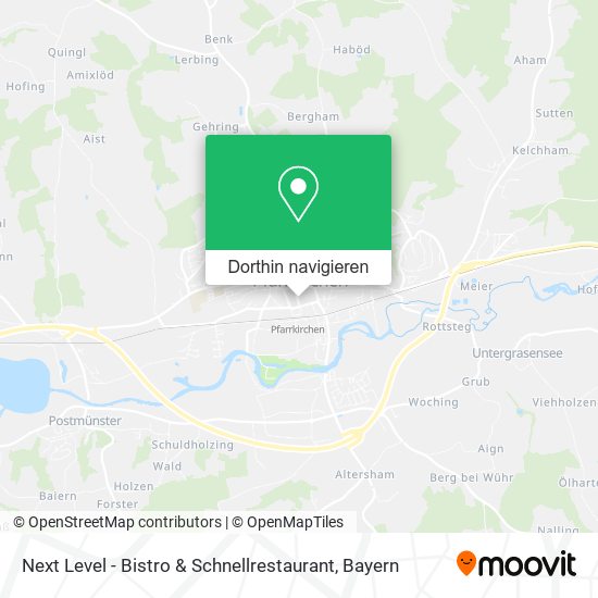 Next Level - Bistro & Schnellrestaurant Karte