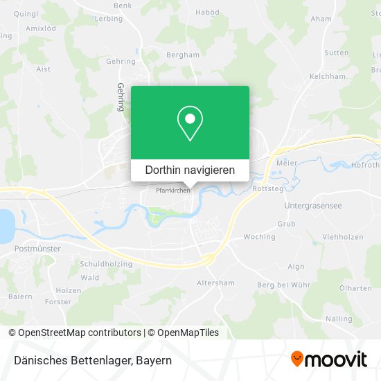 Dänisches Bettenlager Karte