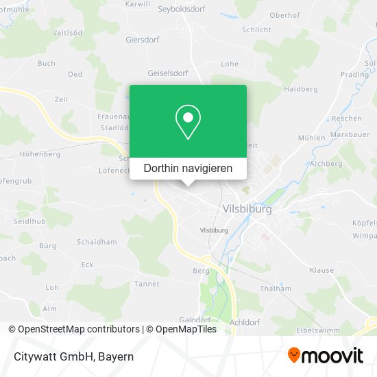 Citywatt GmbH Karte