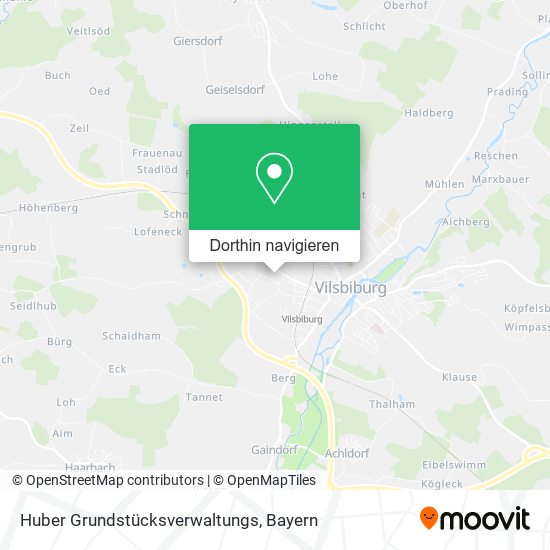 Huber Grundstücksverwaltungs Karte