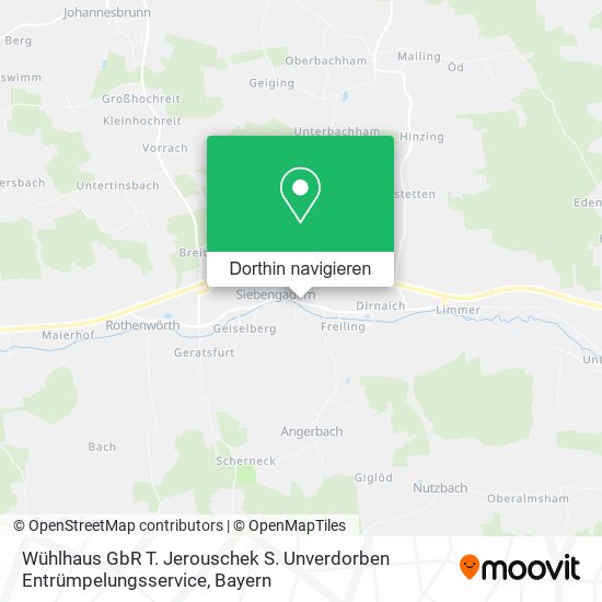 Wühlhaus GbR T. Jerouschek S. Unverdorben Entrümpelungsservice Karte