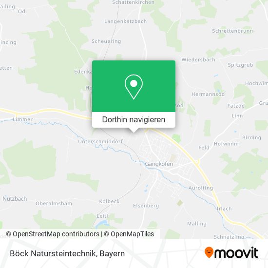 Böck Natursteintechnik Karte