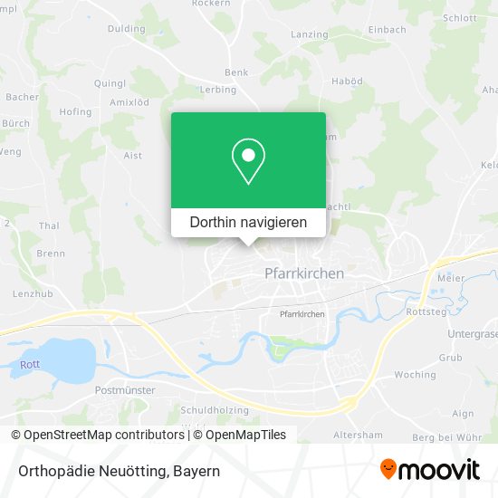 Orthopädie Neuötting Karte