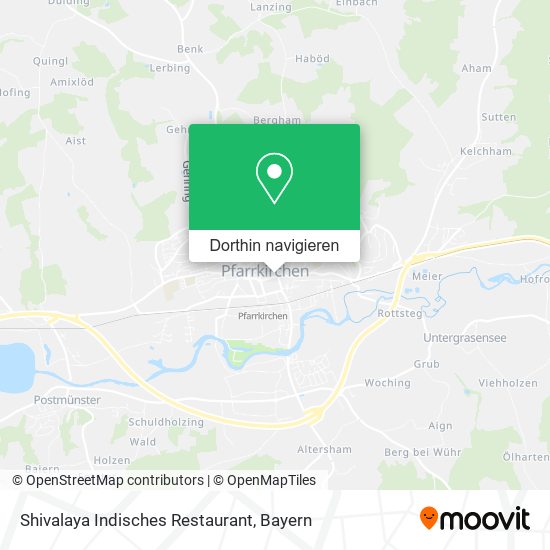 Shivalaya Indisches Restaurant Karte