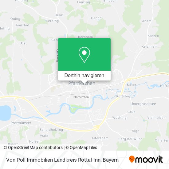 Von Poll Immobilien Landkreis Rottal-Inn Karte