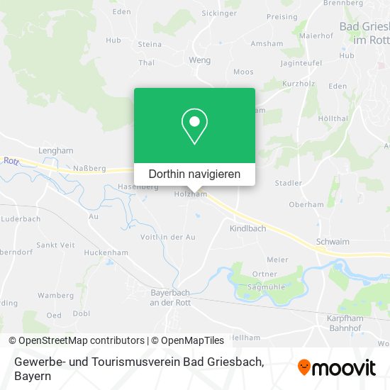 Gewerbe- und Tourismusverein Bad Griesbach Karte