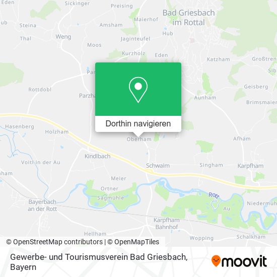 Gewerbe- und Tourismusverein Bad Griesbach Karte