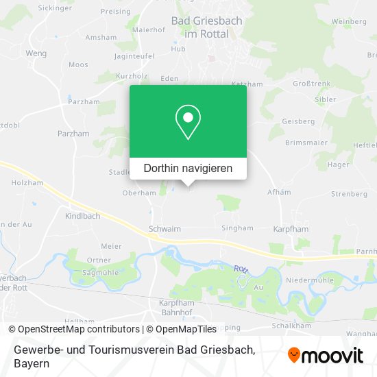 Gewerbe- und Tourismusverein Bad Griesbach Karte