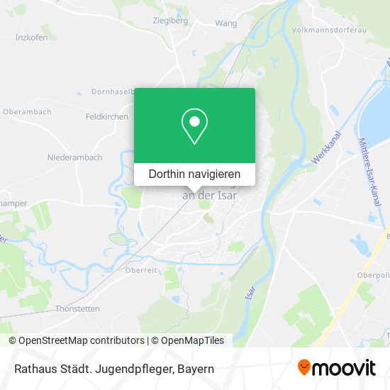 Rathaus Städt. Jugendpfleger Karte