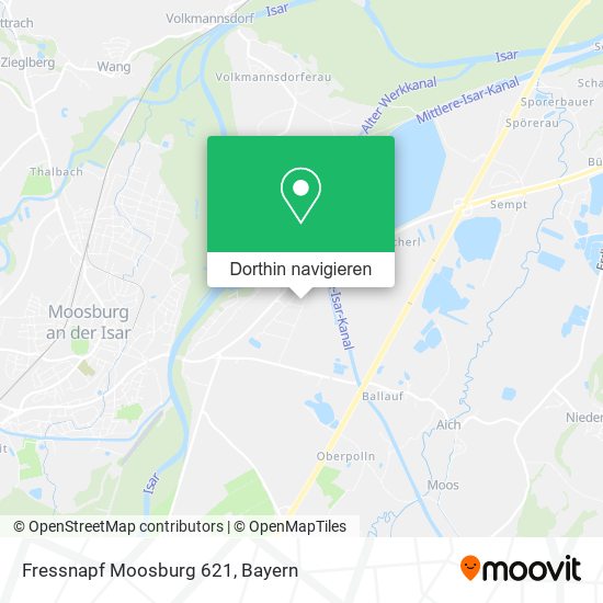 Fressnapf Moosburg 621 Karte