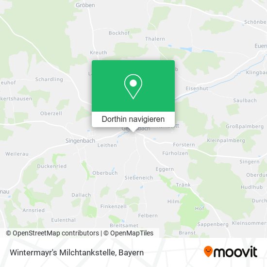 Wintermayr's Milchtankstelle Karte