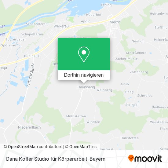 Dana Kofler Studio für Körperarbeit Karte
