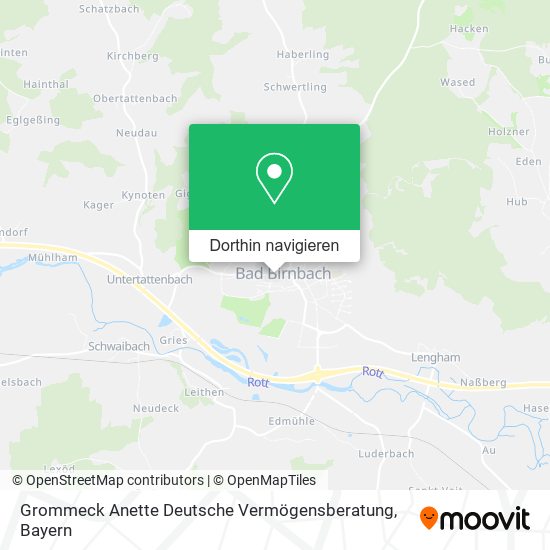 Grommeck Anette Deutsche Vermögensberatung Karte