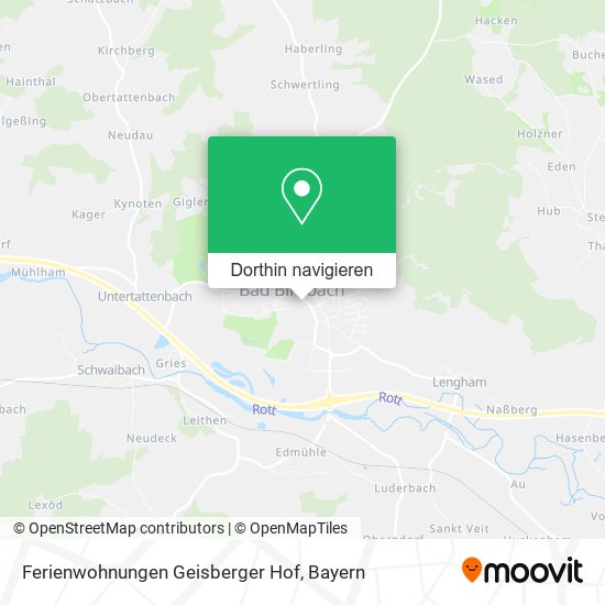 Ferienwohnungen Geisberger Hof Karte