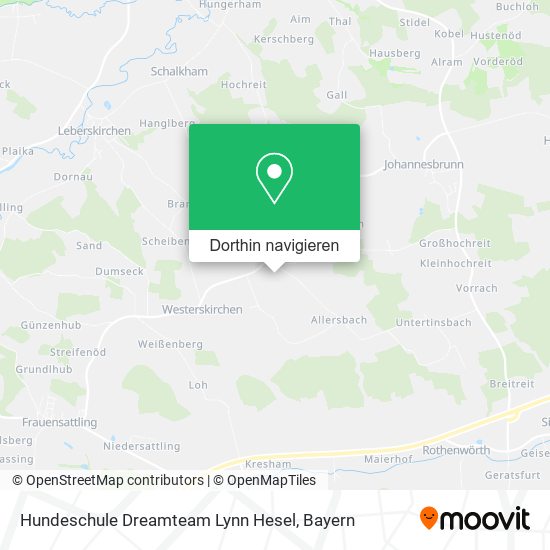 Hundeschule Dreamteam Lynn Hesel Karte