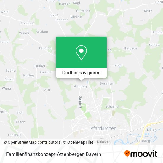 Familienfinanzkonzept Attenberger Karte