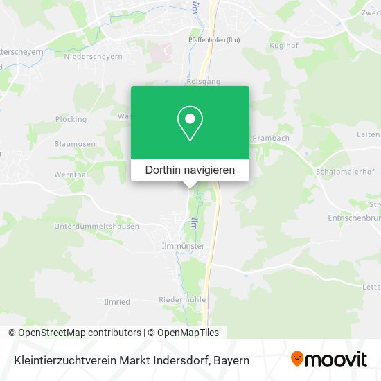 Kleintierzuchtverein Markt Indersdorf Karte
