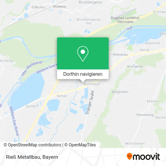 Rieß Metallbau Karte