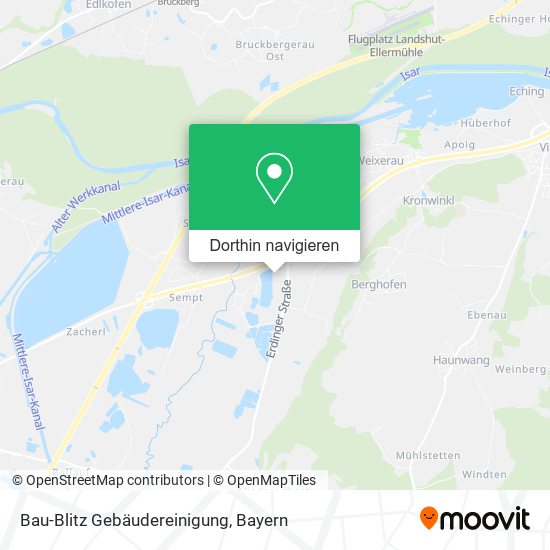 Bau-Blitz Gebäudereinigung Karte