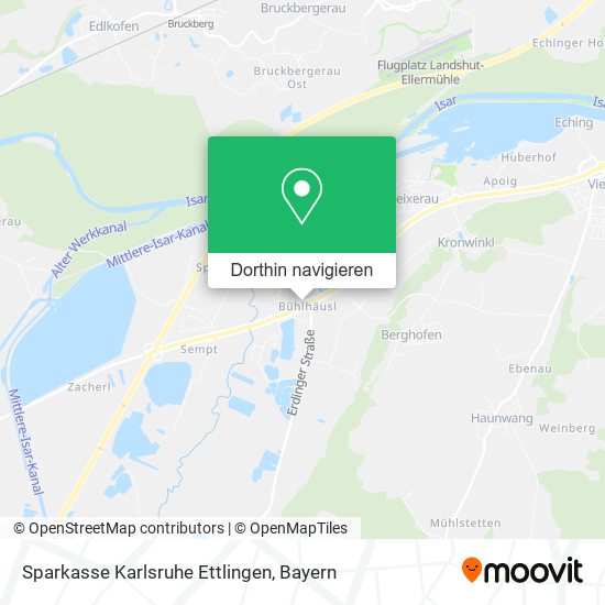 Sparkasse Karlsruhe Ettlingen Karte