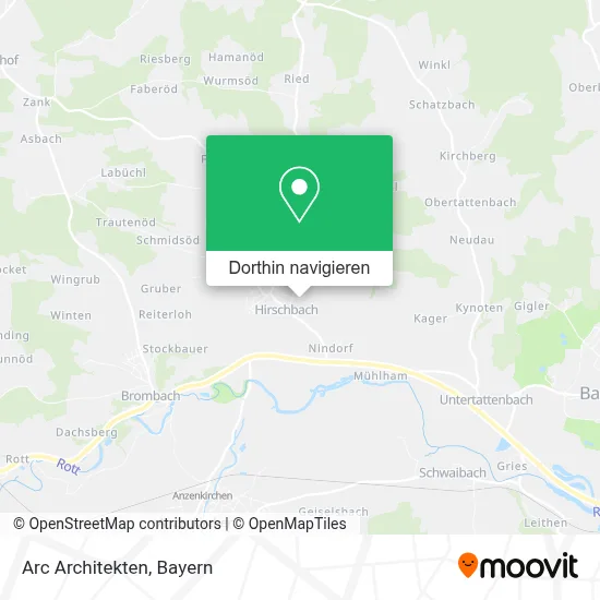 Arc Architekten Karte